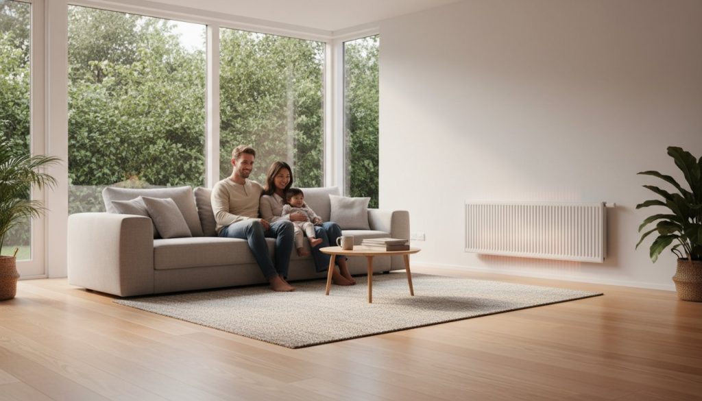 Hydronic heating installation in a Melbourne home