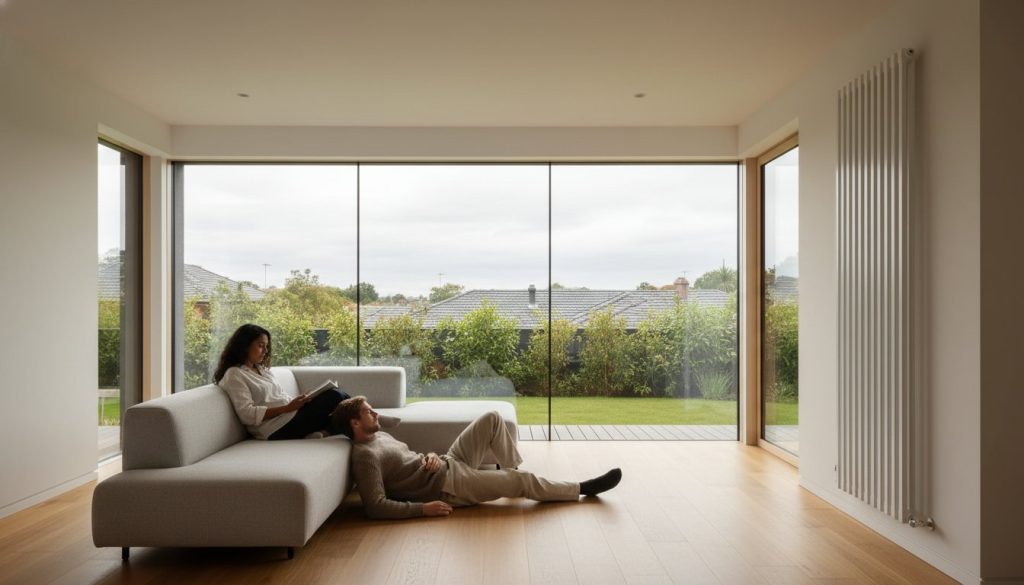 Hydronic heating system for a Melbourne home