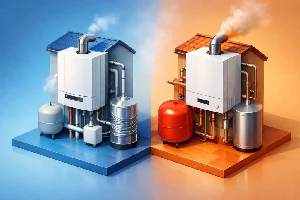 Condensing vs Standard Boiler