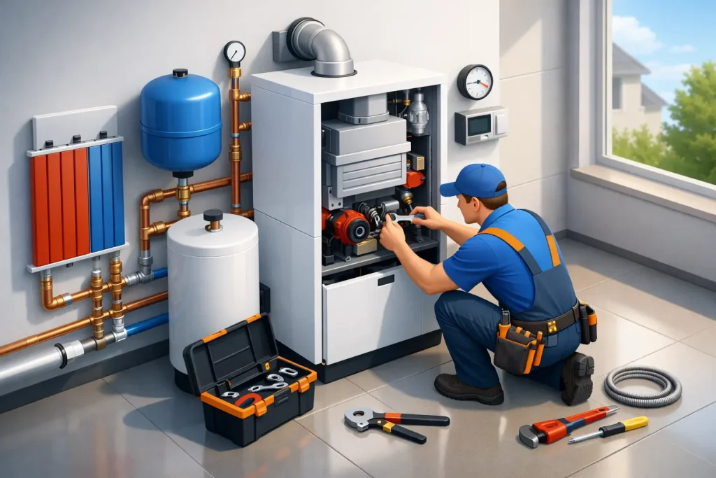 First Visit Hydronic Boiler Repair Service