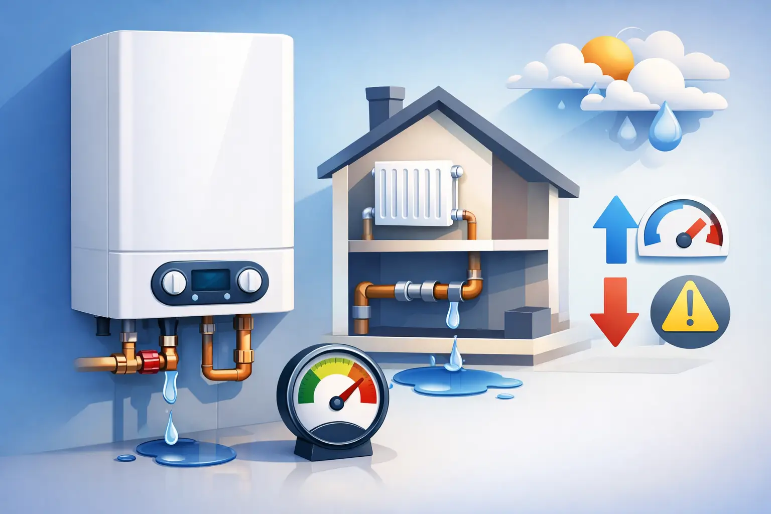 Why Does Boiler Keep Losing Pressure? - Hydronix