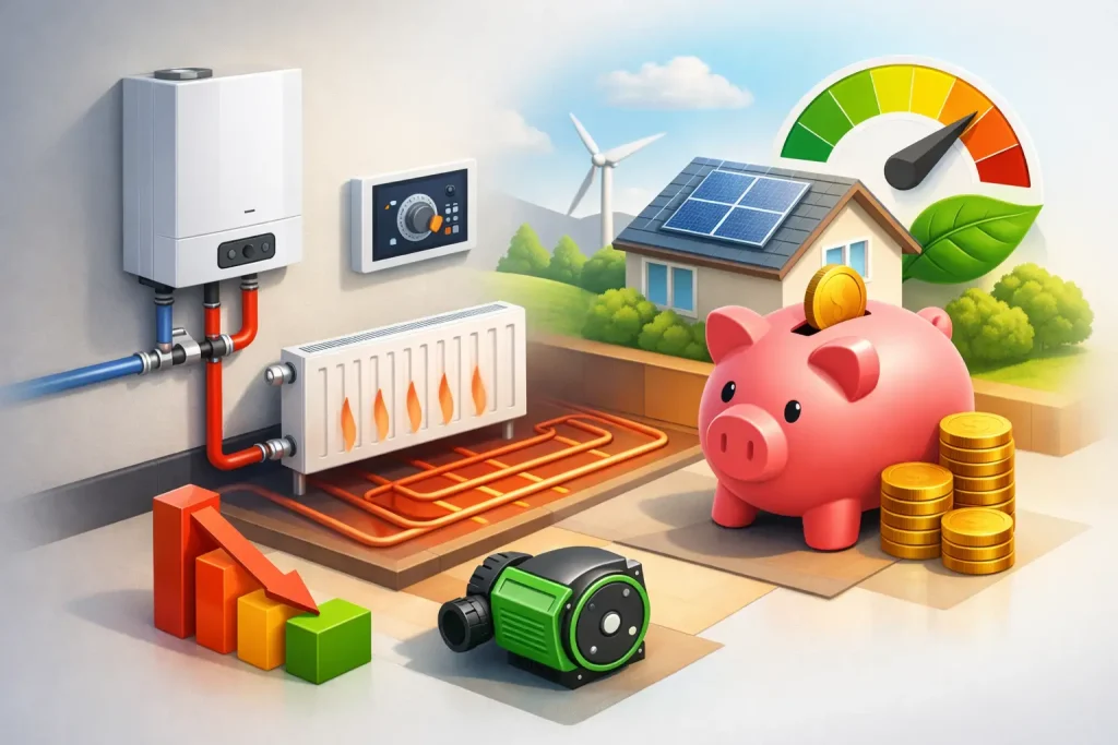 How to Reduce Hydronic Heating Running Costs