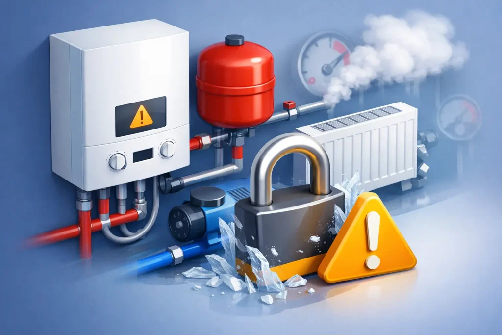 Why Hydronic Boiler Keeps Locking Out